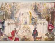 Monchablon Alphonse Allegory in Honour of the Franco-Russian Alliance - Hermitage